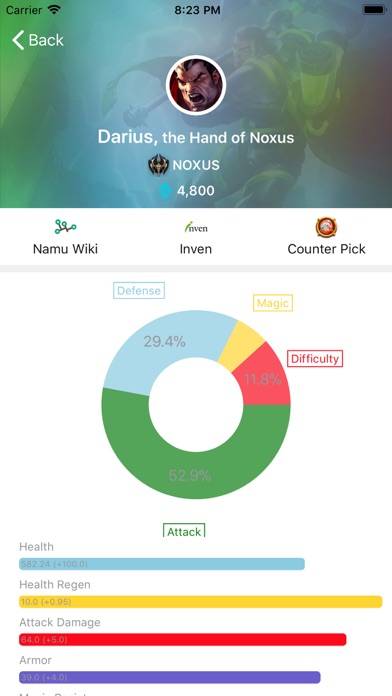 Summoner's Rift for League of Legends iPhone Screenshot