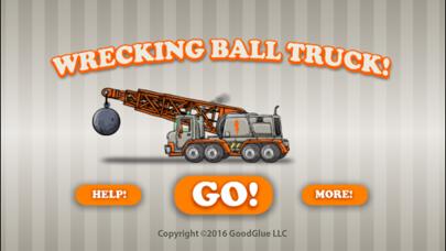 Wrecking Ball Truck iPhone Screenshot