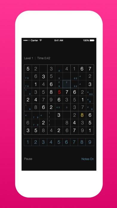 Sue Doku iPhone Screenshot