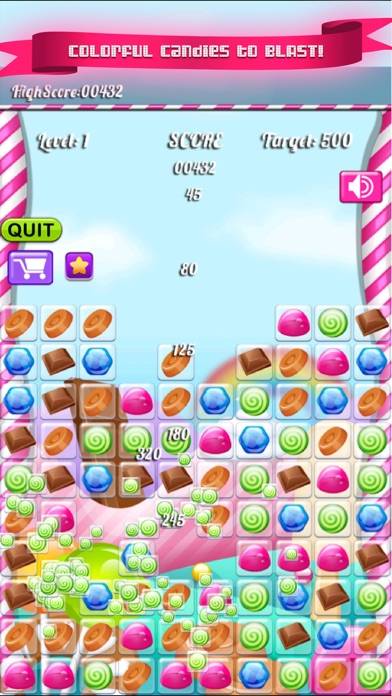 Jelly Candy Chocolate Sweet Blast iPhone Screenshot