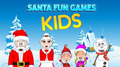 Santa Fun Games Kids iPhone Screenshot