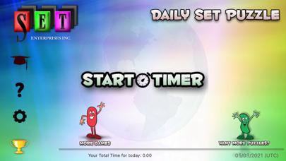 Daily SET Puzzle iPhone Screenshot