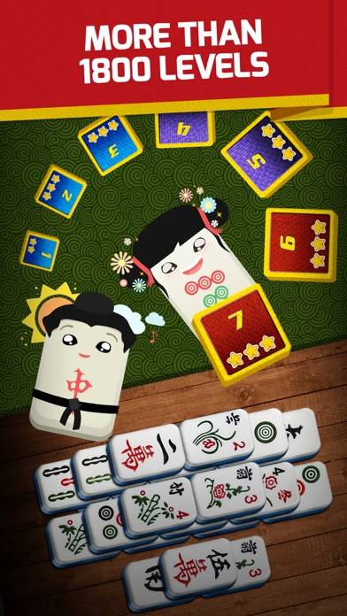 Mahjong Solitaire Jogatina HD iPhone Screenshot