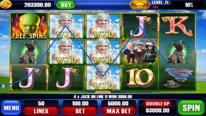Wizard Of Oz 2 Slots iPhone Screenshot