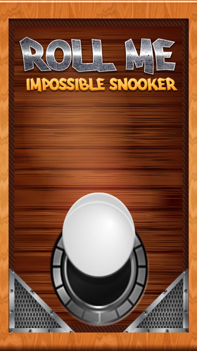 Roll me: The Impossible Snooker iPhone Screenshot