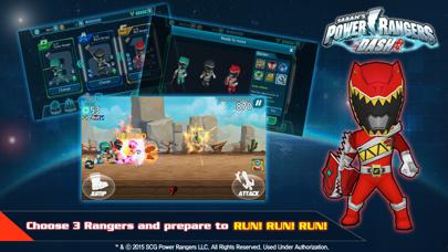 Power Rangers Dash (Saban) iPhone Screenshot