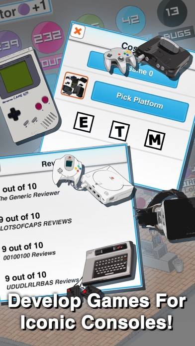 Game Studio Tycoon iPhone Screenshot