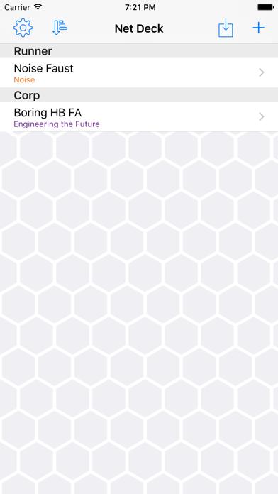 Net Deck for Android: Netrunner iPhone Screenshot