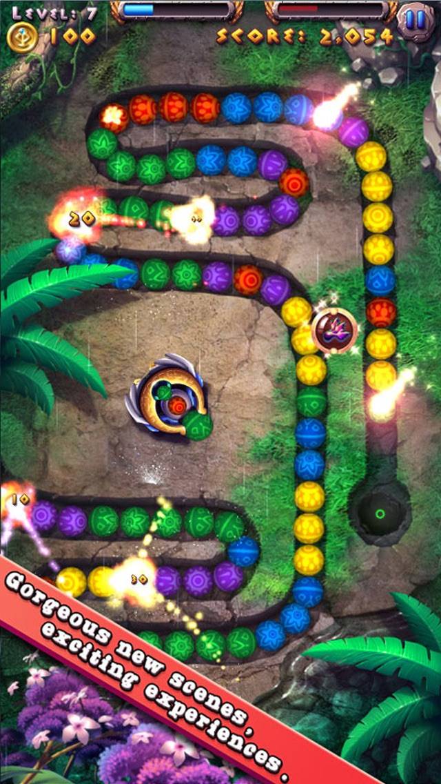 Marble Blast Mania iPhone Screenshot