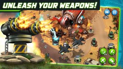 Alien Creeps TD iPhone Screenshot