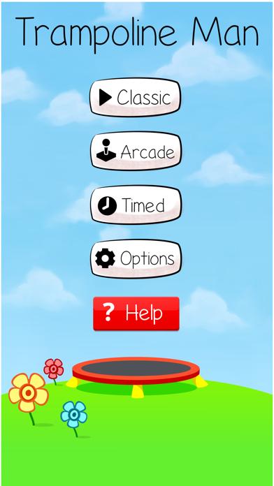 Trampoline Man (Stickman Game) iPhone Screenshot