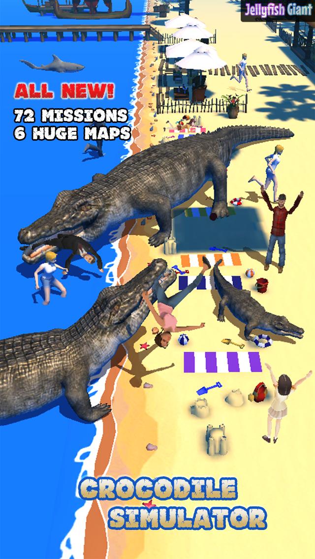 Crocodile Simulator iPhone Screenshot