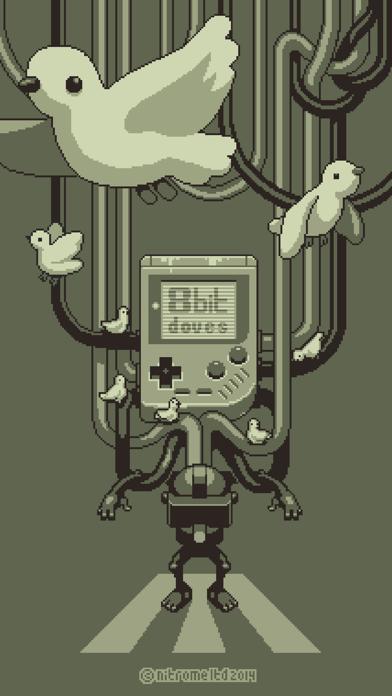 8bit Doves iPhone Screenshot