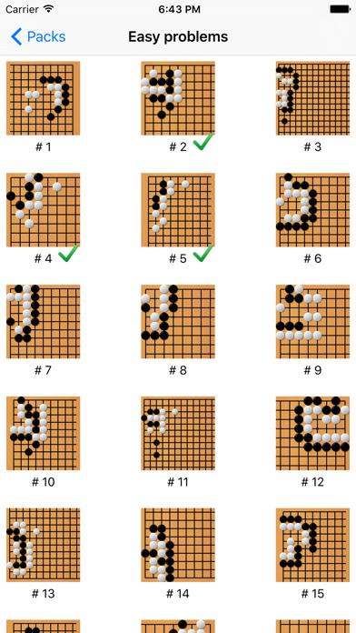 Tsumego Pro (Go problems) iPhone Screenshot