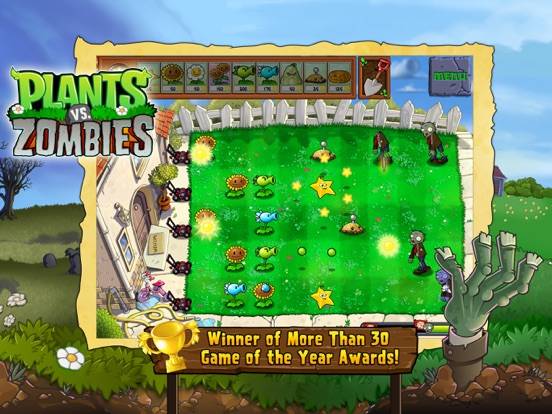 Plants vs. Zombies FREE HD iPhone Screenshot