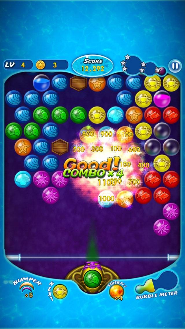 Bubble Shooter Master Legend iPhone Screenshot