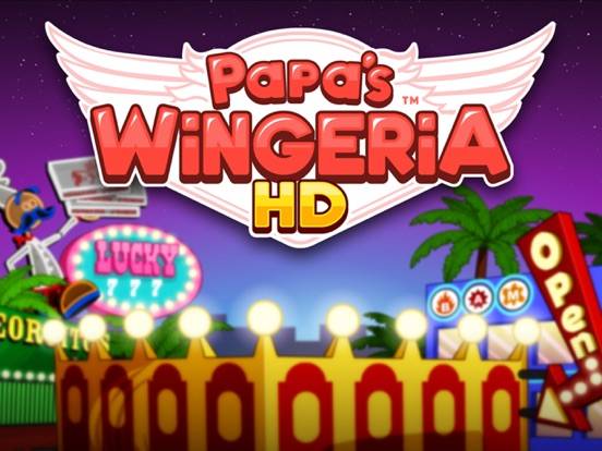 Papa's Wingeria HD iPhone Screenshot