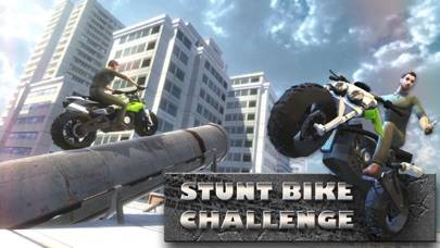 Bike Stunt Challenge 3D Free iPhone Screenshot