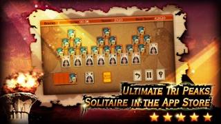 Tri Peaks Solitaire iPhone Screenshot