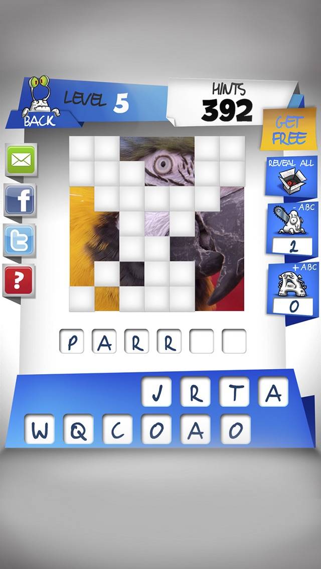 Close Up Pics Zoom Pop Quiz iPhone Screenshot