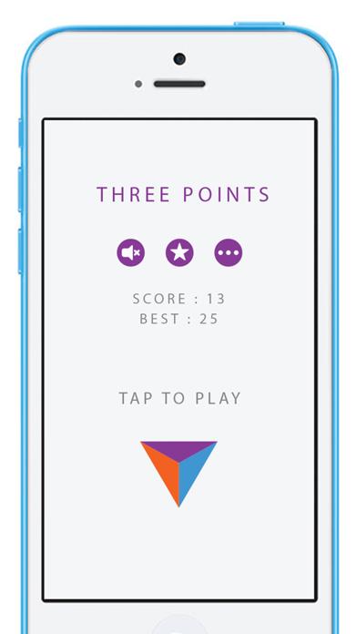 Three Points iPhone Screenshot
