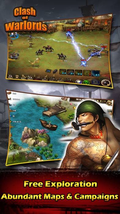 Clash Warlords iPhone Screenshot