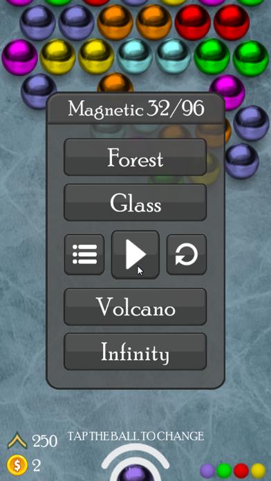 Magnetic balls puzzle game iPhone Screenshot
