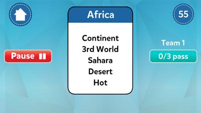 Charades Taboo Game iPhone Screenshot