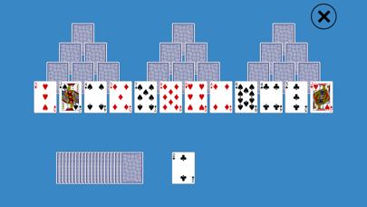 Classic TriPeaks Solitaire iPhone Screenshot