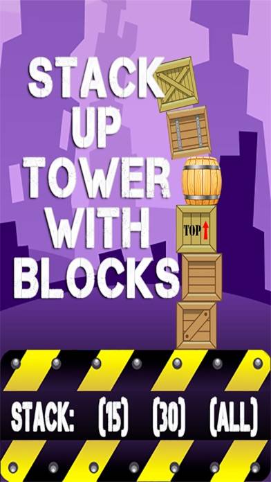 Stack Up Tower With Blocks iPhone Screenshot