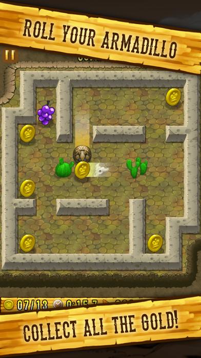 Armadillo Gold Rush iPhone Screenshot