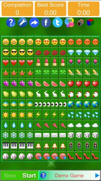Emoji Solitaire iPhone Screenshot