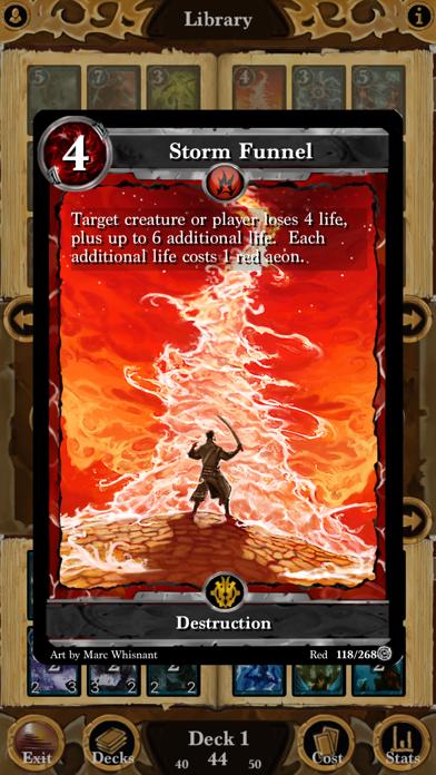 Lost Portal CCG iPhone Screenshot