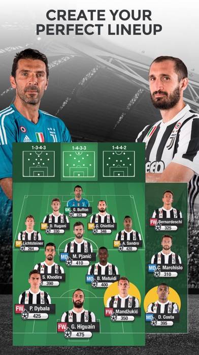 Juventus Fantasy Manager 2015 iPhone Screenshot