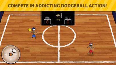 Stickman 1-on-1 Dodgeball iPhone Screenshot