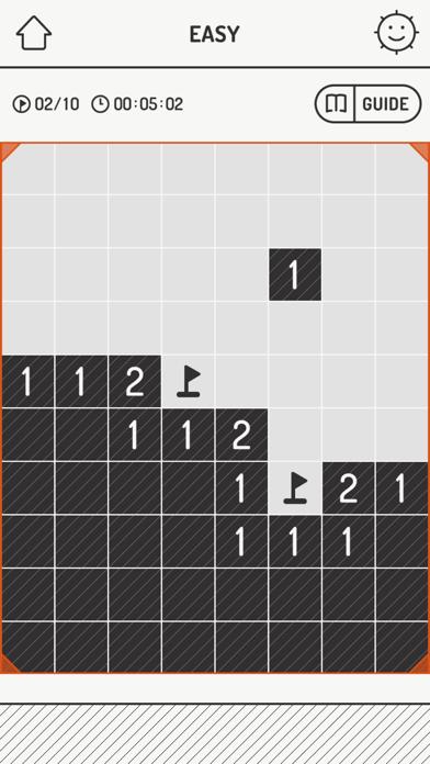 Mine Sweeper MONO iPhone Screenshot