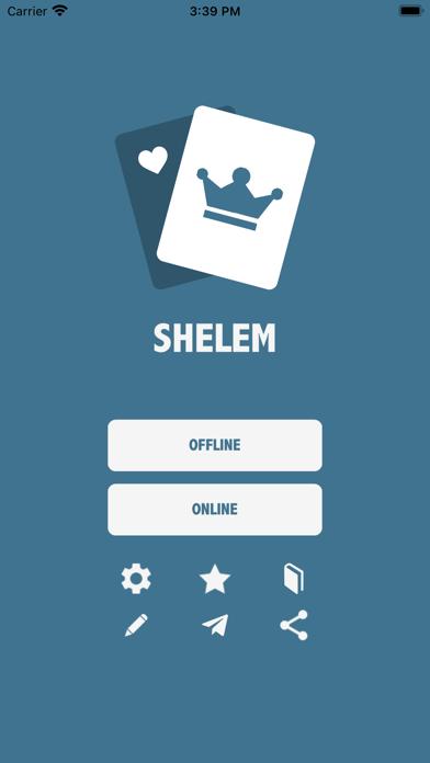 Shelem iPhone Screenshot