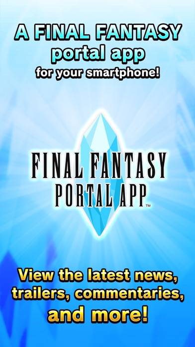 FINAL FANTASY PORTAL APP iPhone Screenshot
