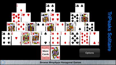 TriPeaks Solitaire iPhone Screenshot