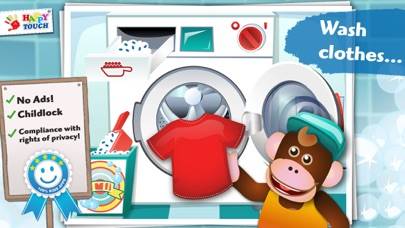 All Kids Can...Do the Laundry! By Happy-Touch iPhone Screenshot