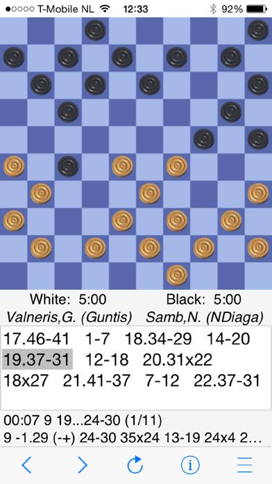 Flits Draughts iPhone Screenshot