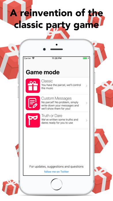 Pass the Parcel iPhone Screenshot