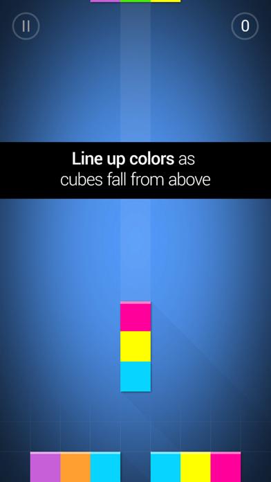 Qubies: Match-3 meets falling blocks iPhone Screenshot