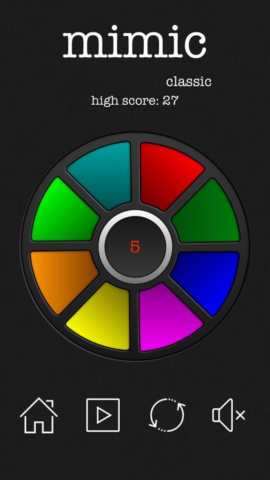 Simon Says plus iPhone Screenshot
