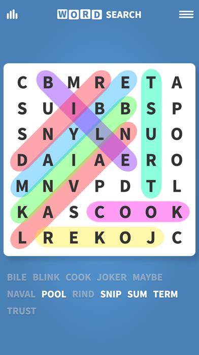 Word Search iPhone Screenshot