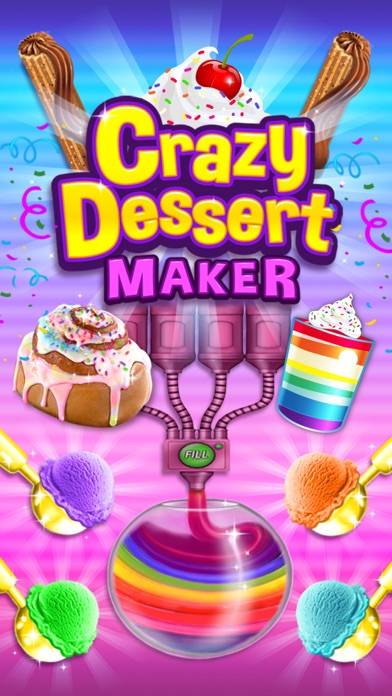Crazy Dessert Maker – Make, Decorate & Eat iPhone Screenshot