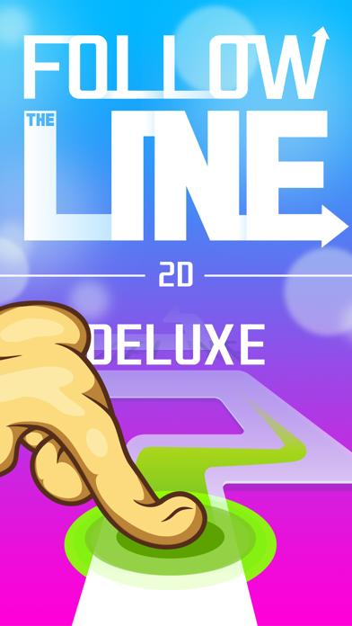 Follow the Line 2D Deluxe Free iPhone Screenshot