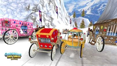 Cinderella Horse Carriage Racing iPhone Screenshot