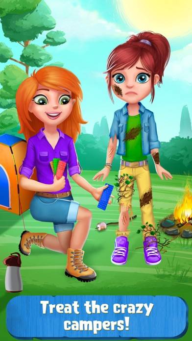 Crazy Camping Day iPhone Screenshot