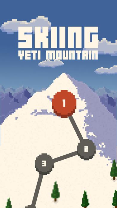 Skiing Yeti Mountain iPhone Screenshot